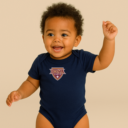 Iona Gaels Logo Baby Romper Onesie