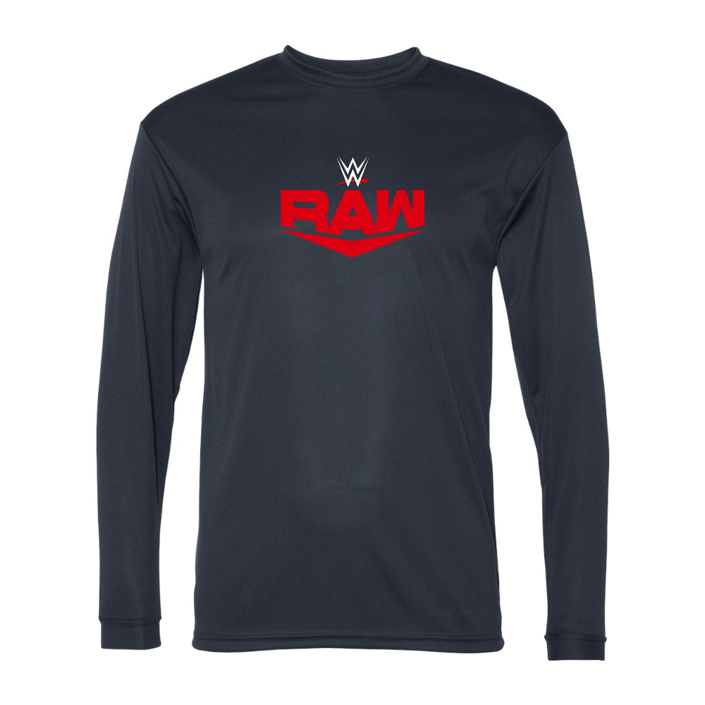 Men's  WWE Raw Performance Long Sleeve T-Shirt
