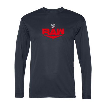Men's  WWE Raw Performance Long Sleeve T-Shirt