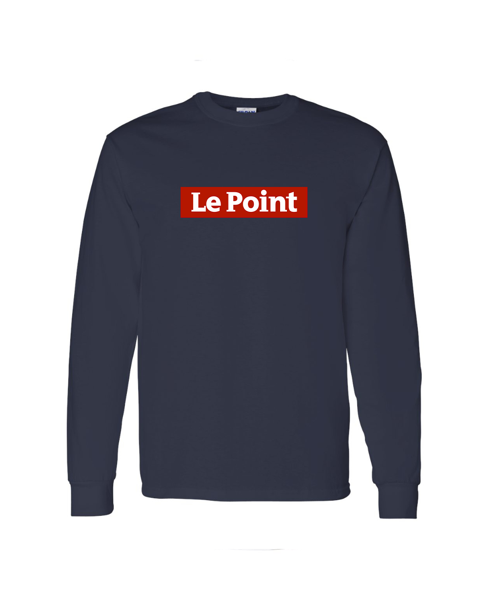 Men's  Le Point Gildan Heavy Cotton Long Sleeve T-Shirt