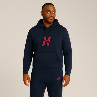 Men's Hartford Hawks Logo Hoodie Joggers Set