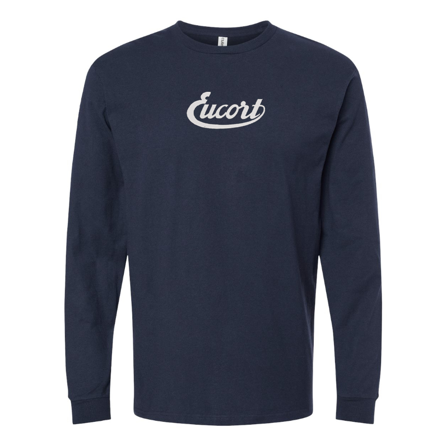 Youth Eucort Logo Cotton Long Sleeve T-Shirt