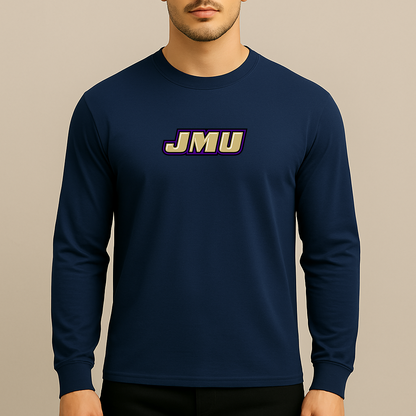Men's James Madison Dukes Logo Long Sleeve T-Shirt