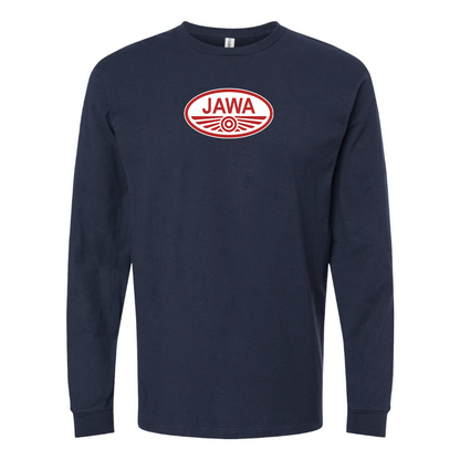 Men's Jawa Logo Cotton Long Sleeve T-Shirt