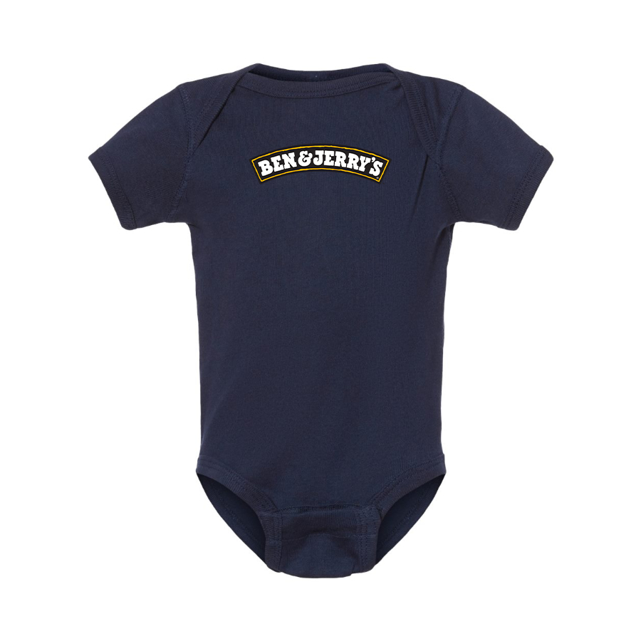 Ben and Jerrys Logo Baby Onesie Romper