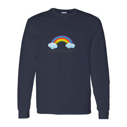 Men's Ça va bien aller Gildan Heavy Cotton Long Sleeve T-Shirt