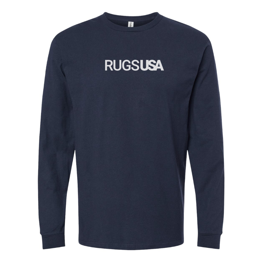 Men's RugsUSA Logo Cotton Long Sleeve T-Shirt