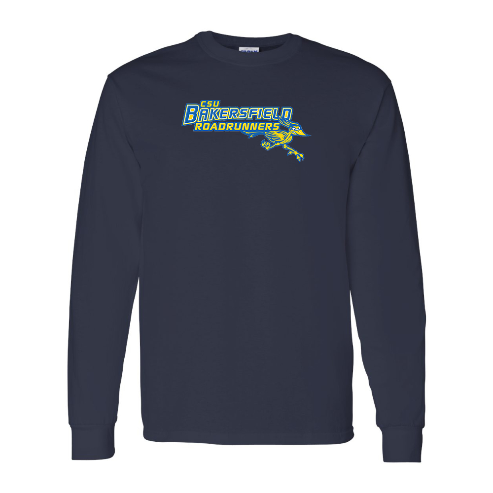 Men's  CSU-Bakersfield Roadrunners Gildan Heavy Cotton Long Sleeve T-Shirt