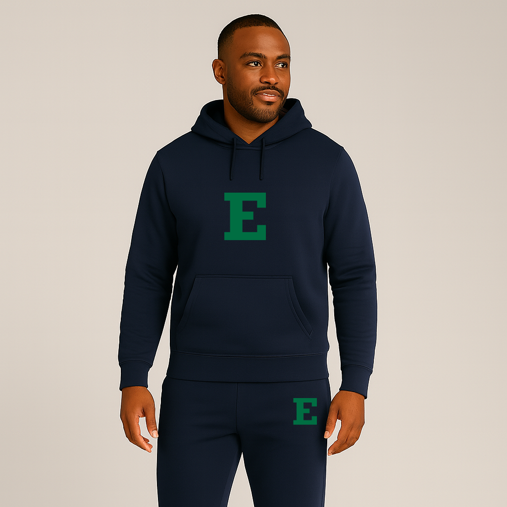 Men's Eastern Michigan Eagles Logo Hoodie Joggers Set