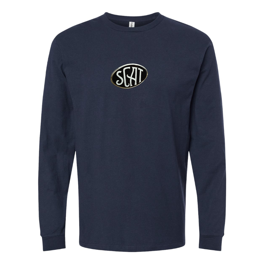 Men's SCAT Logo Long Sleeve T-Shirt