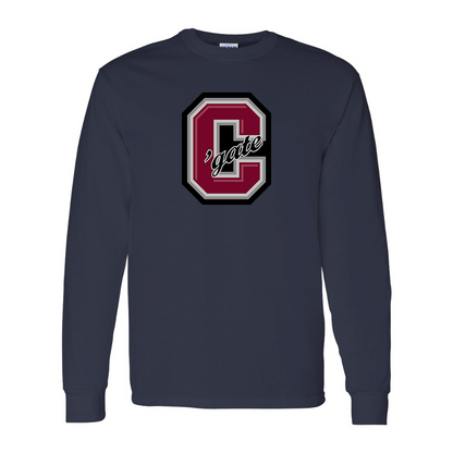 Men's  Colgate Raiders  Gildan Heavy Cotton Long Sleeve T-Shirt