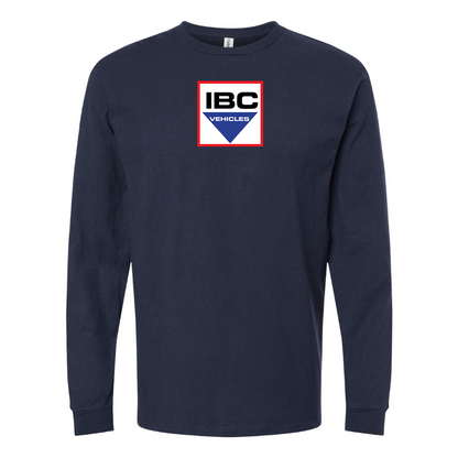 Men's IBC Vehicles Logo Cotton Long Sleeve T-Shirt