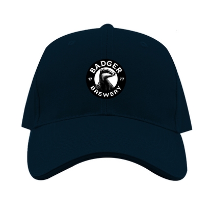 Badger Brewery Logo  Dad Baseball Cap Hat