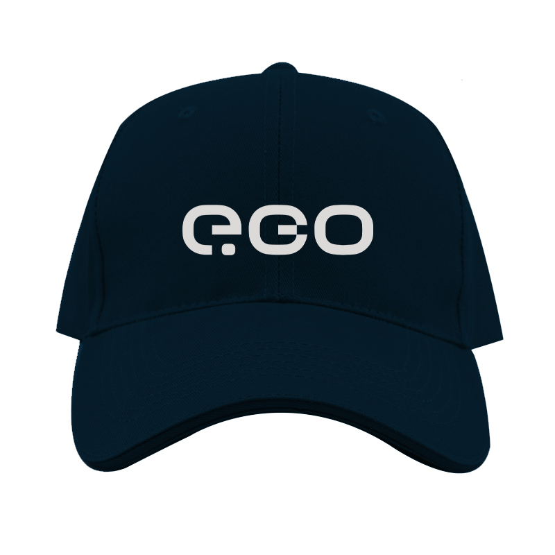 e-GO Logo  Dad Baseball Cap Hat