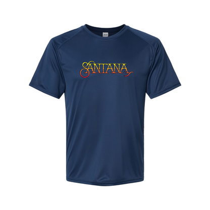 Men's Santana Logo Polyester T-Shirt