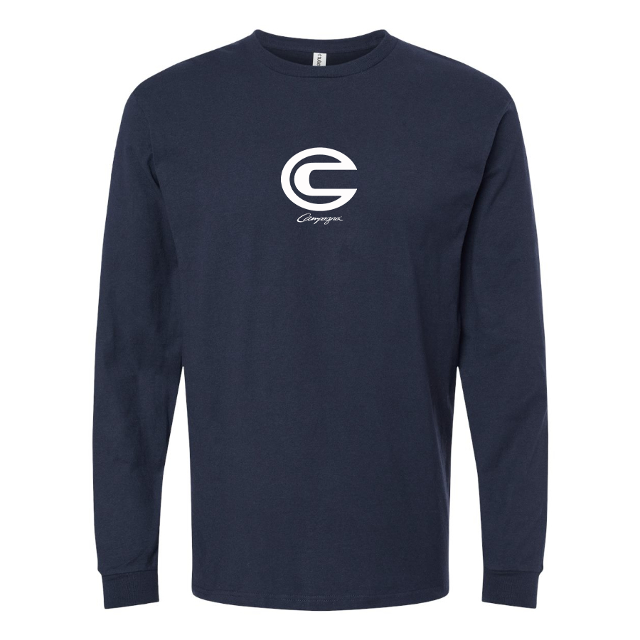 Youth Campagna Logo Cotton Long Sleeve T-Shirt