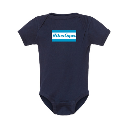 Atlas Copco Logo Baby Onesie Romper