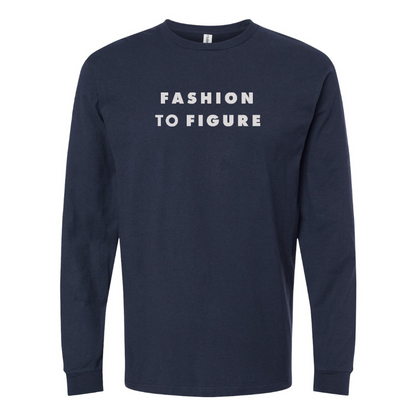 Men's Fashion To Figure Logo Cotton Long Sleeve T-Shirt