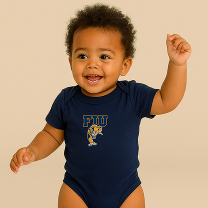 FIU Panthers Logo Baby Romper Onesie