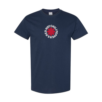 Men's Red Hot Chili Peppers Logo Cotton T-Shirt