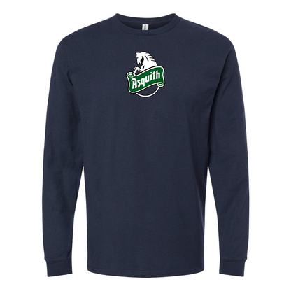 Men's Asquith Logo Cotton Long Sleeve T-Shirt