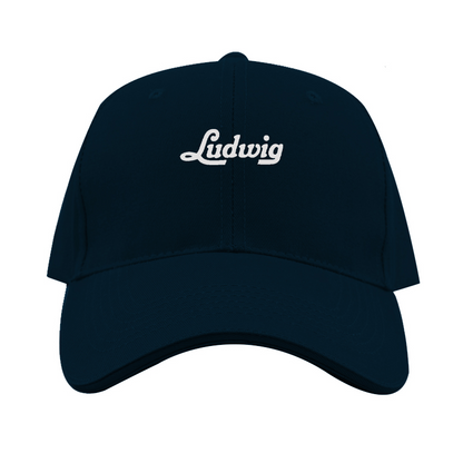 Ludwig Logo Dad Baseball Cap Hat