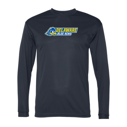 Men's Delaware Blue Hens Performance Long Sleeve T-Shirt