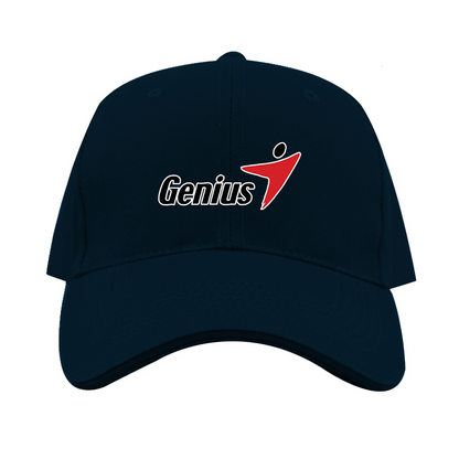 Genius Logo  Dad Baseball Cap Hat