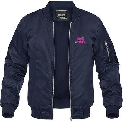 Men's Manic Street Preachers Logo Lightweight Bomber Jacket Windbreaker Softshell Varsity Jacket Coat
