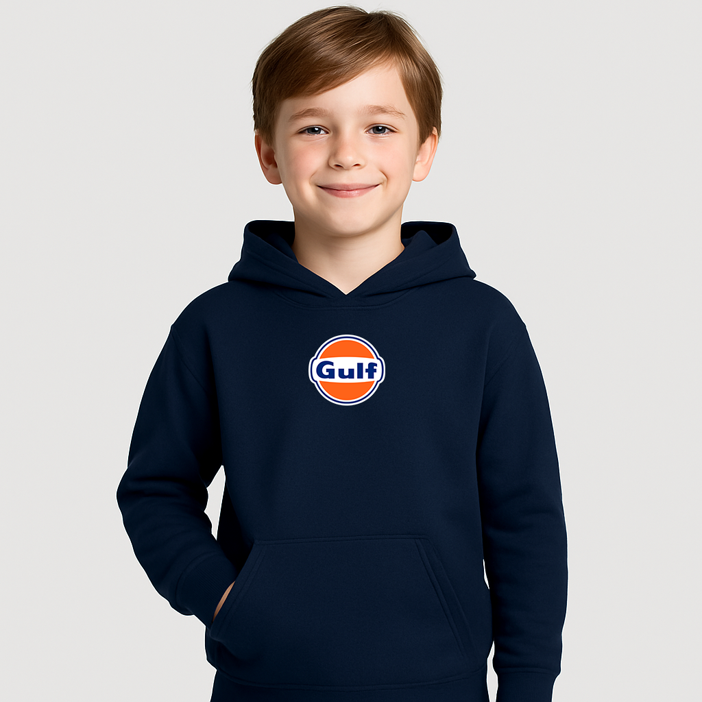 Youth Gulf Oil Logo Pullover Hoodie