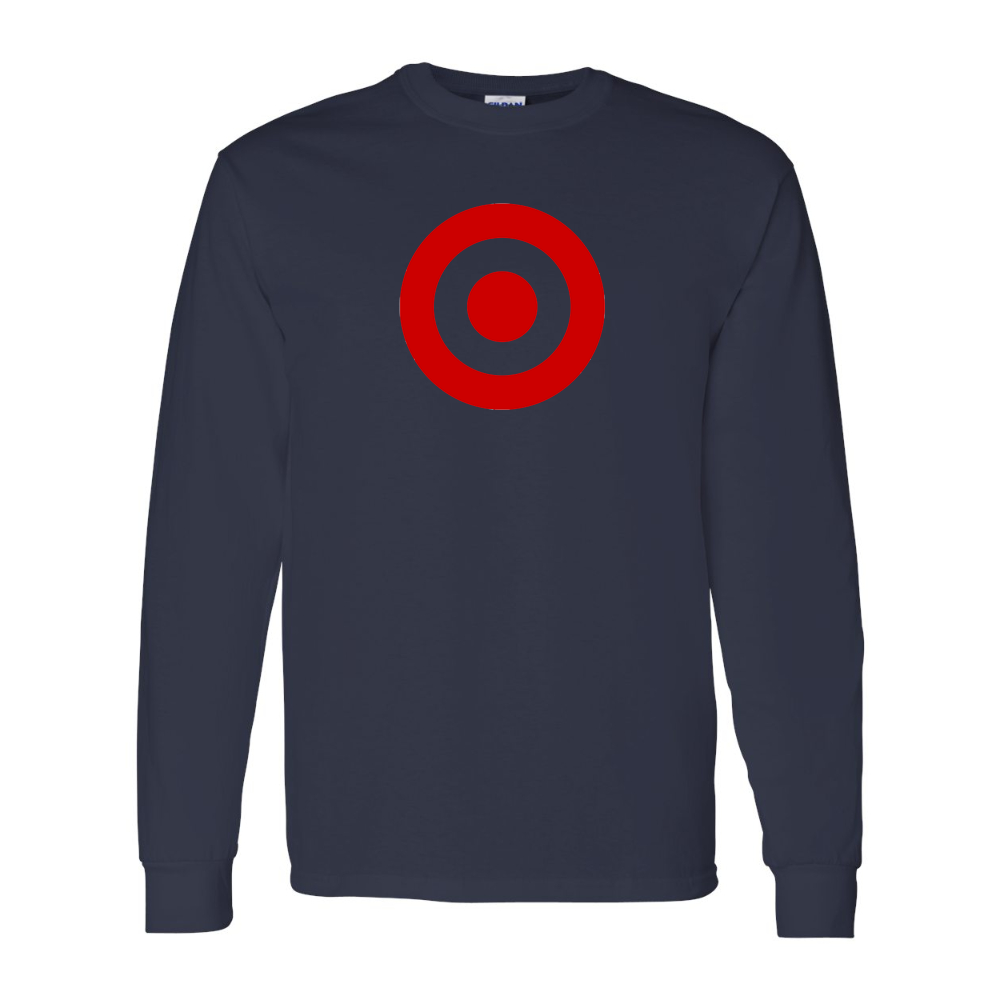 Men's  Target Gildan Heavy Cotton Long Sleeve T-Shirt