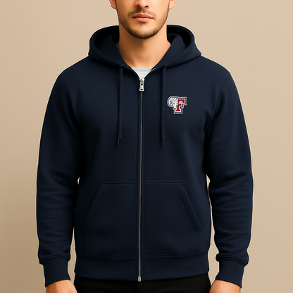 Men's Fordham Rams Logo Zipper Hoodie
