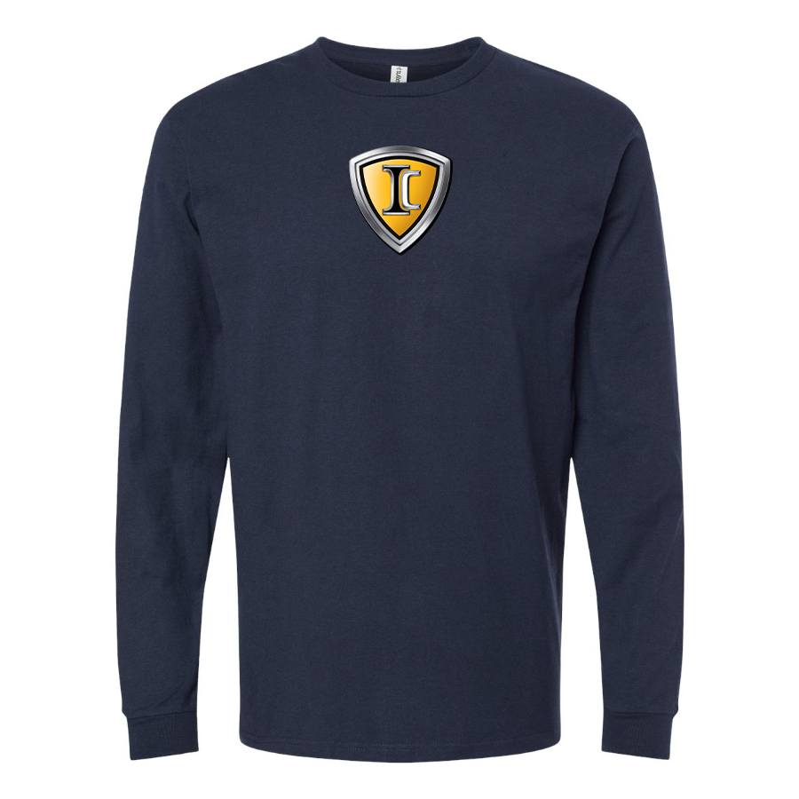 Men's IC Bus  Logo Cotton Long Sleeve T-Shirt