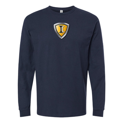Men's IC Bus  Logo Cotton Long Sleeve T-Shirt