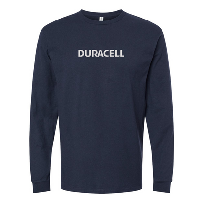 Men's Duracell Logo Cotton Long Sleeve T-Shirt