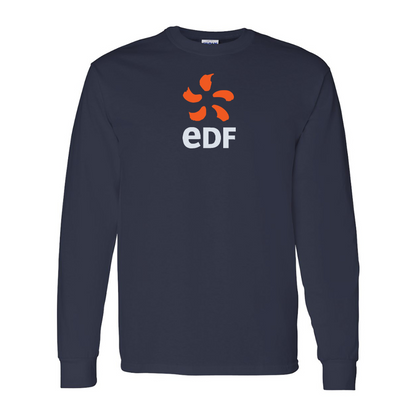 Men's Edf Gildan Heavy Cotton Long Sleeve T-Shirt