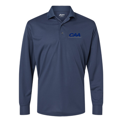 Men's Colonial Athletic Association  Paragon Prescott Long Sleeve Polo