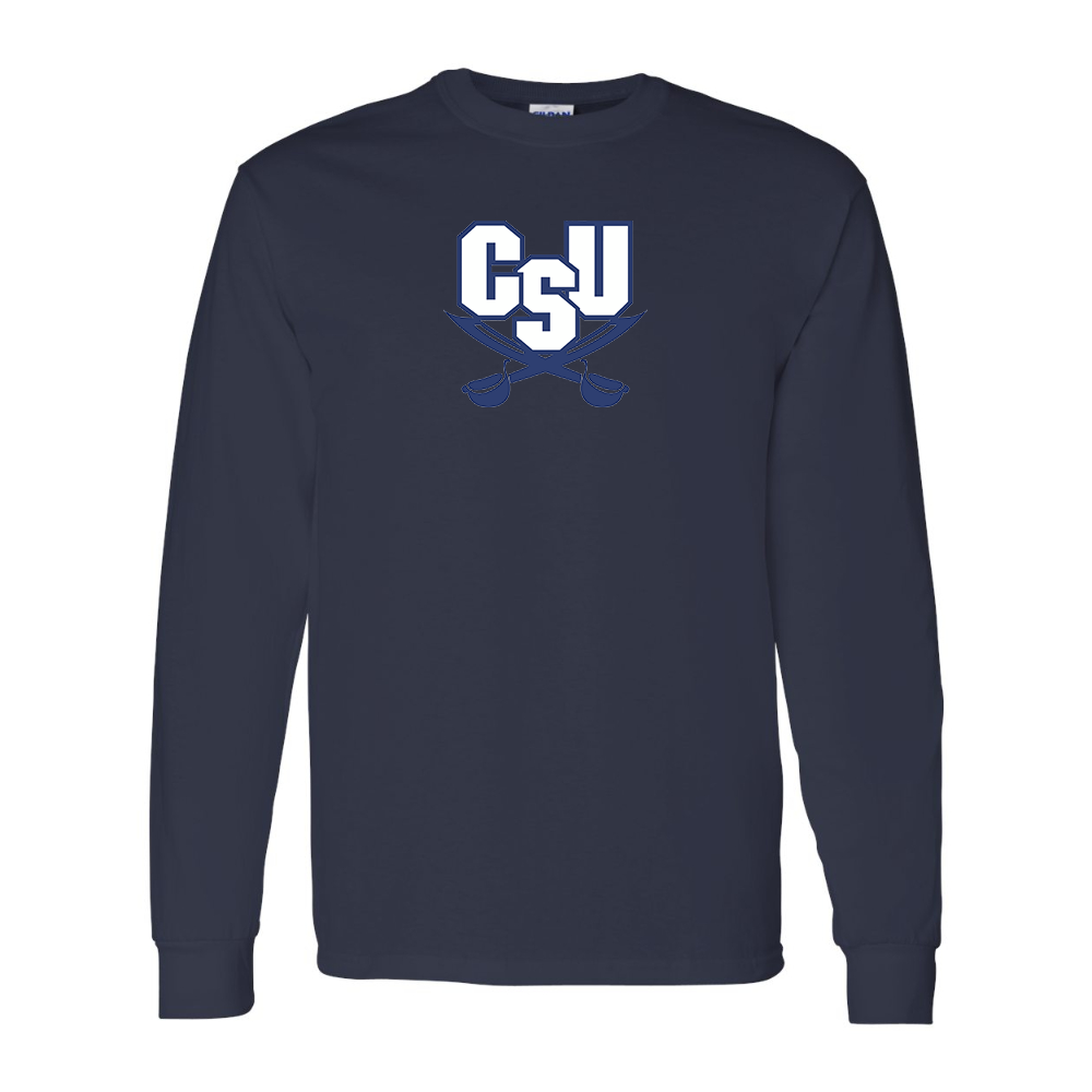 Men's CSU Buccaneers  Gildan Heavy Cotton Long Sleeve T-Shirt