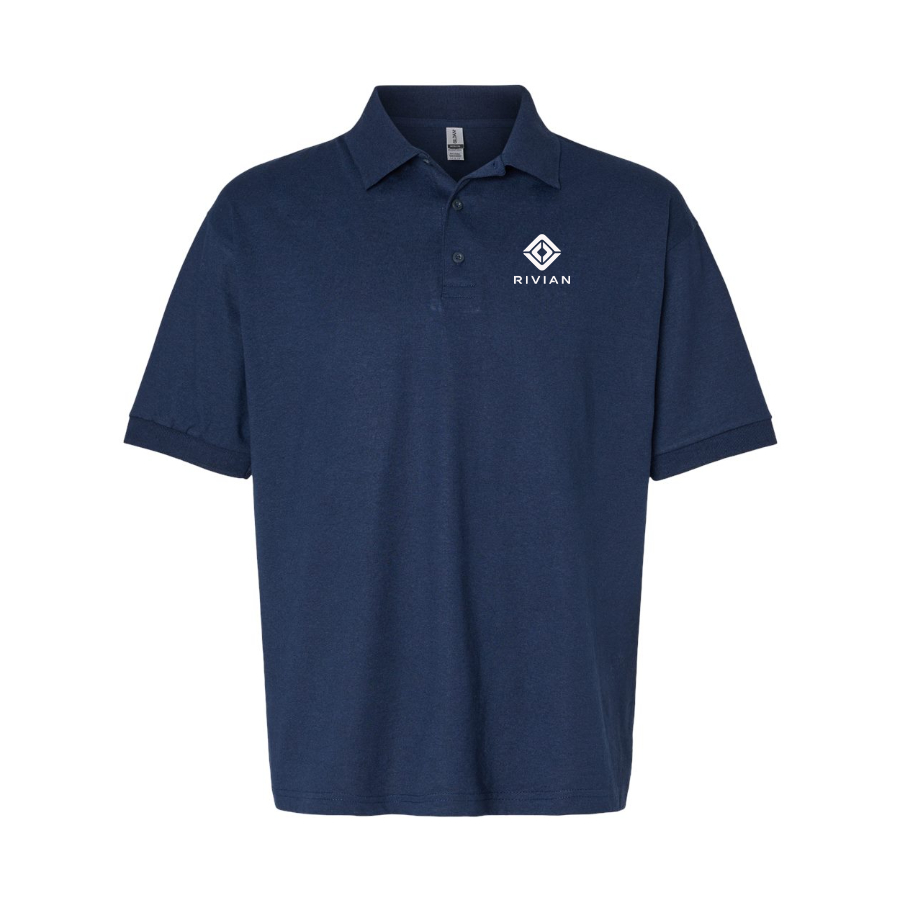 Men's Rivian Logo Dry Blend Polo