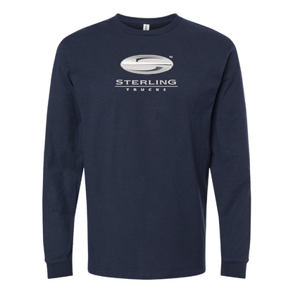 Men's Sterling Trucks Logo Cotton Long Sleeve T-Shirt