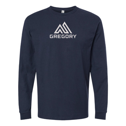 Men's Gregory Logo Cotton Long Sleeve T-Shirt