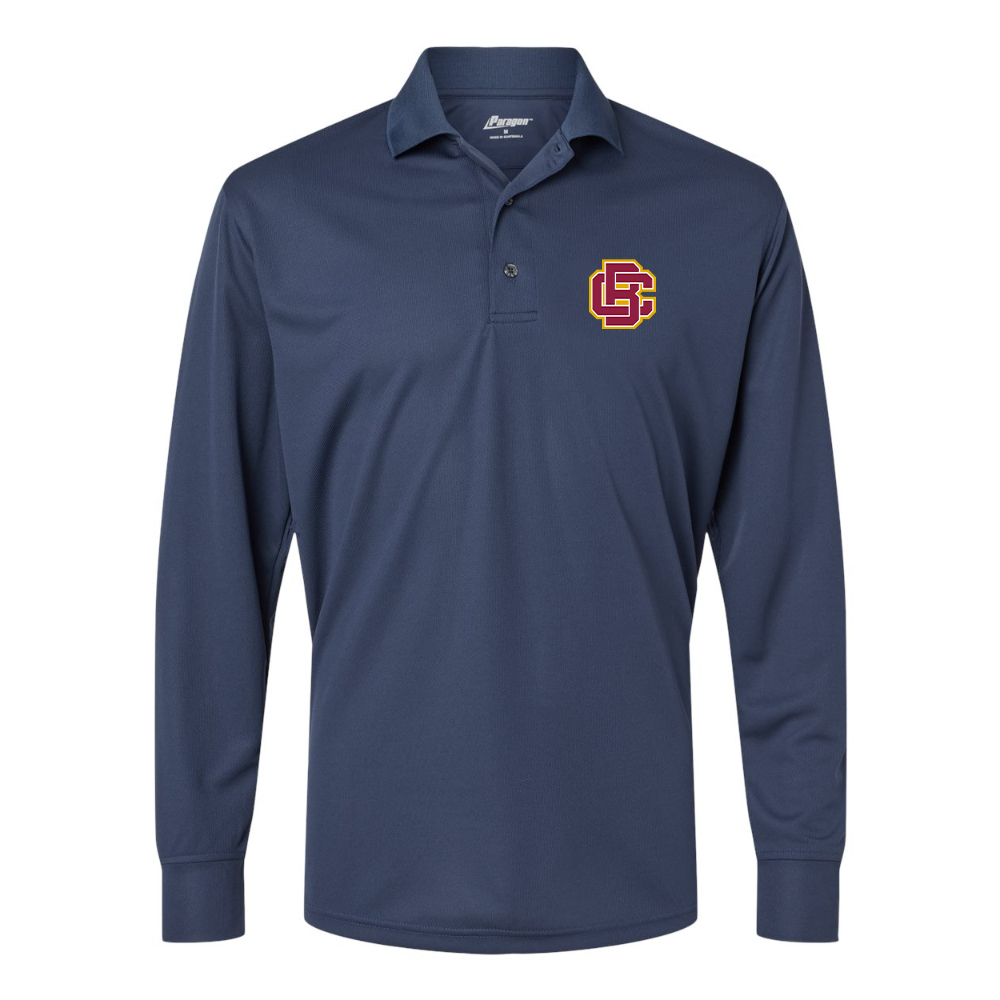 Men's  Bethune Cookman Wildcats Paragon Prescott Long Sleeve Polo