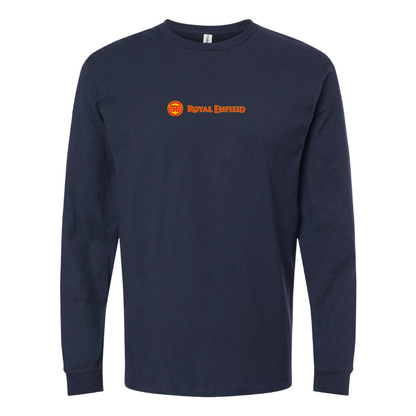 Men's Royal Enfield Logo Long Sleeve T-Shirt