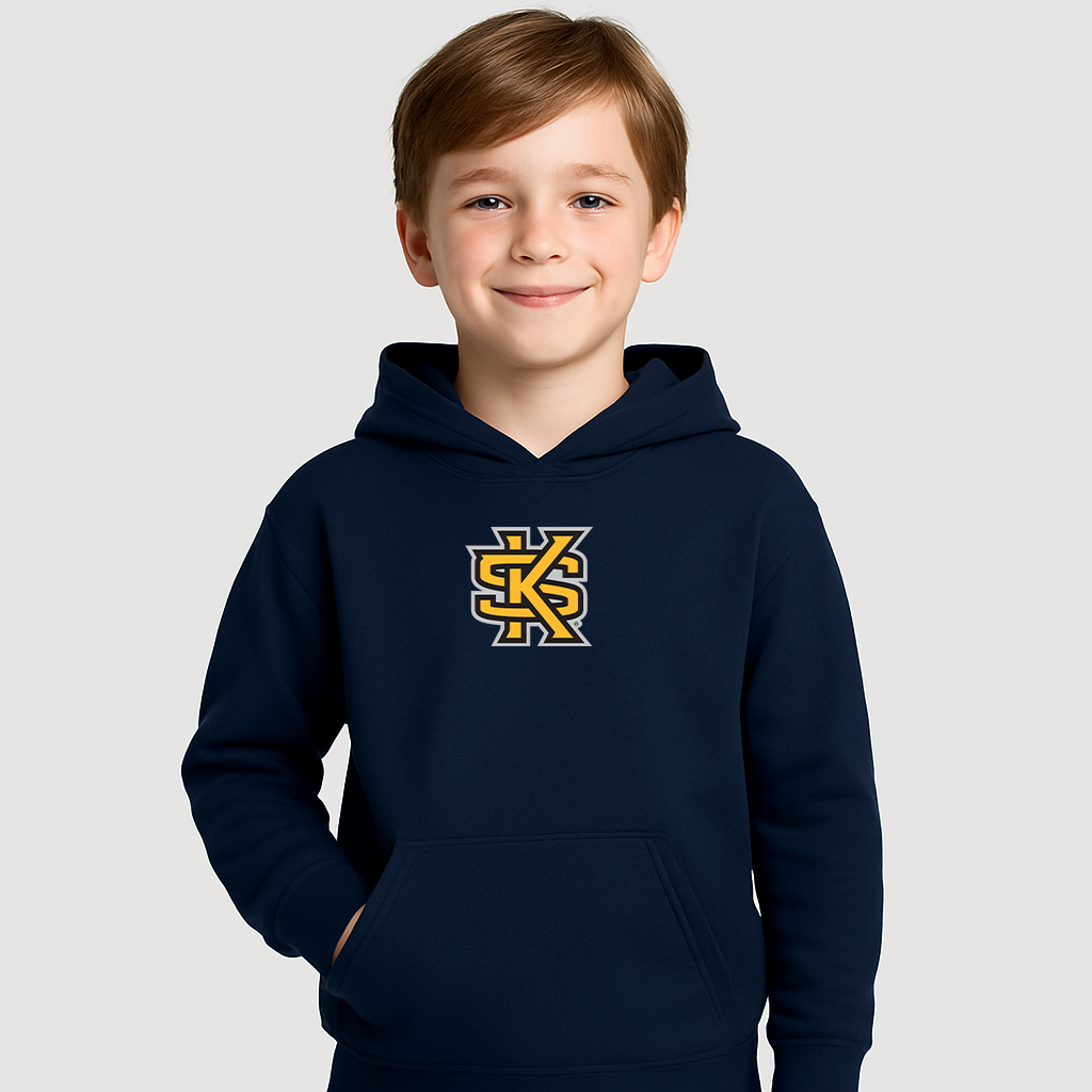 Youth Kennesaw State Owls Logo Pullover Hoodie