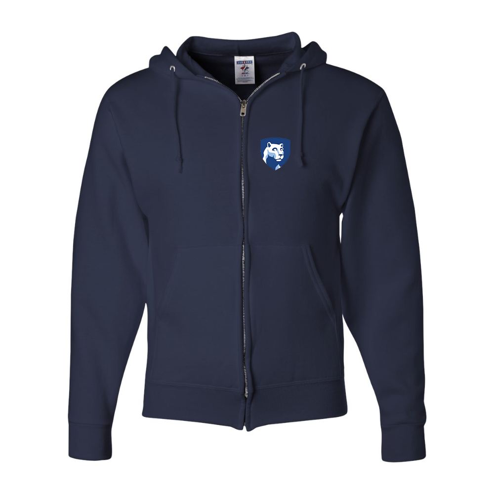 Men's Penn State Symbol JERZEES NuBlend Full-Zip Hooded Sweatshirt