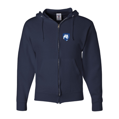 Men's Penn State Symbol JERZEES NuBlend Full-Zip Hooded Sweatshirt