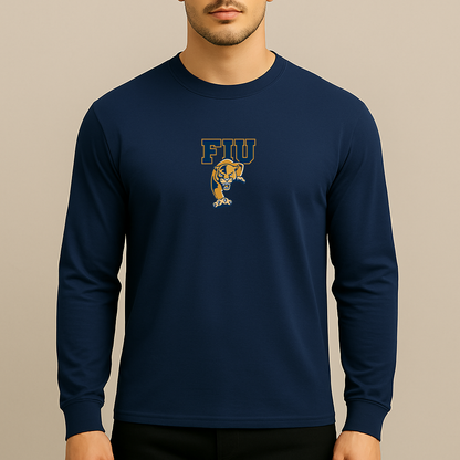 Men's FIU Panthers Logo Long Sleeve T-Shirt