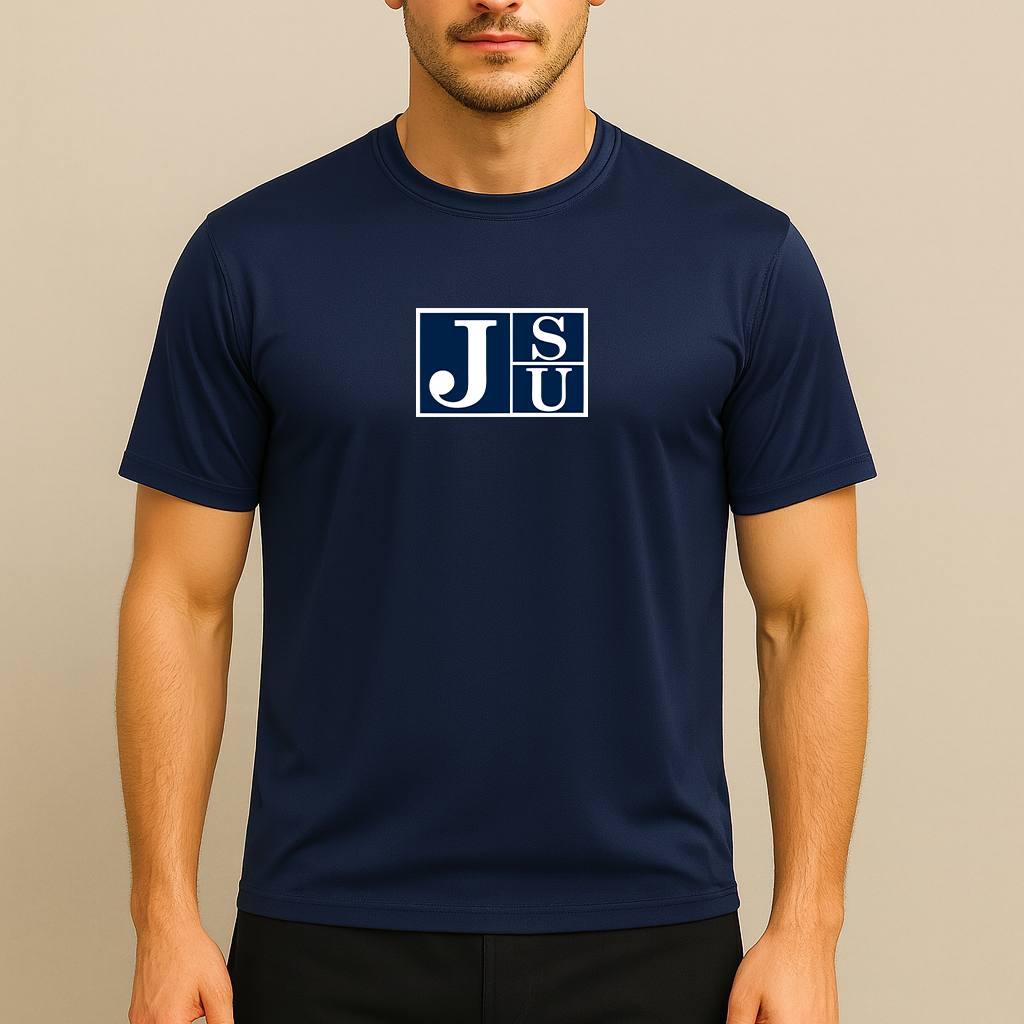Men's Jackson State Tigers Logo Polyester T-Shirt