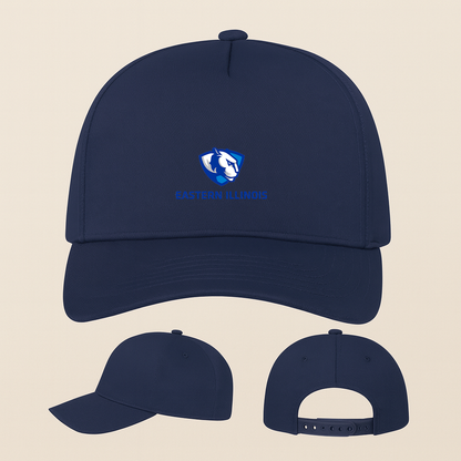 Eastern Illinois Panthers Logo Five Panel Twill Snapback Cap