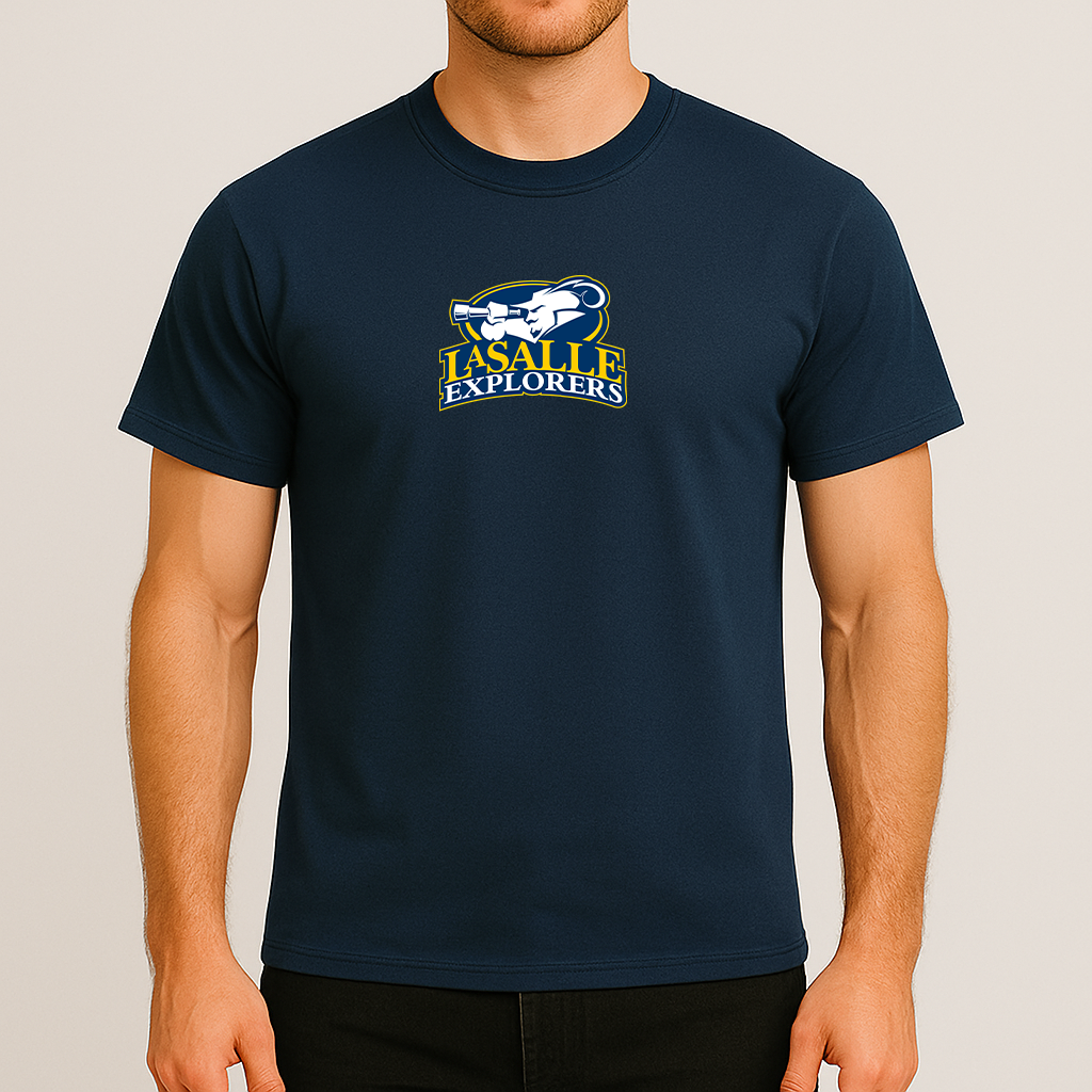 Men's La Salle Explorers Logo Cotton T-Shirt
